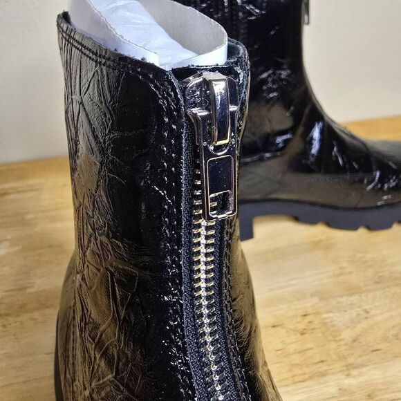 Katy Perry The Daarling Combat Boot Black Size 8.5 - Picture 4 of 12